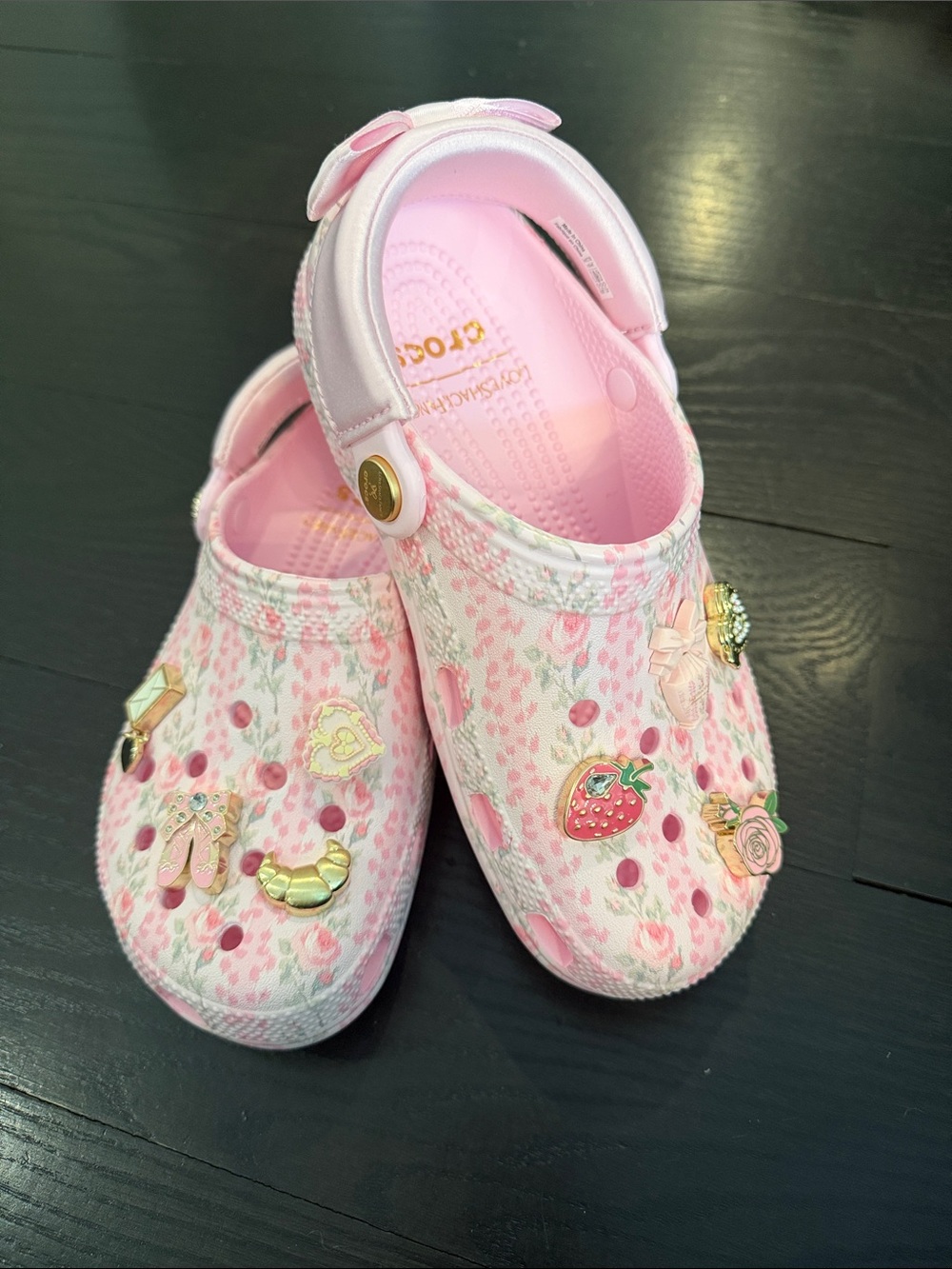 LOVESHACK FANCY X CROCS with Charms